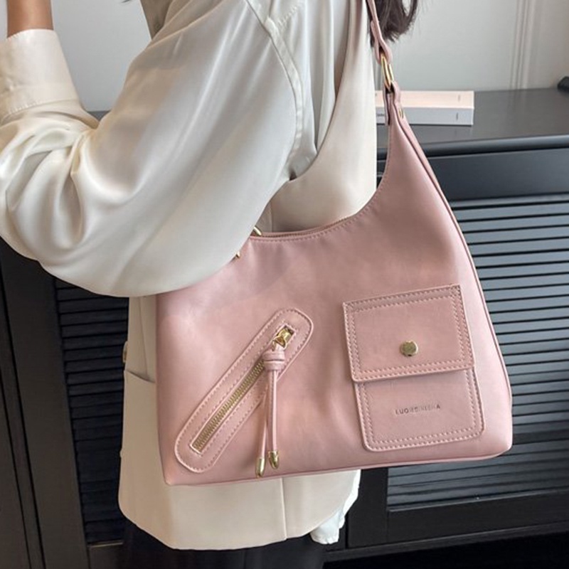 Ielgy Túi Xách messenger Sức Chứa Lớn Kết Cấu niche Chất Lượng Cao Cho Nữ