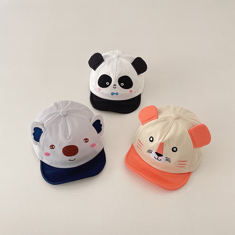 Mũ Lưỡi Trai Vành Mềm Họa Tiết Hoạt Hình Thời Trang Mùa Hè Cho Bé