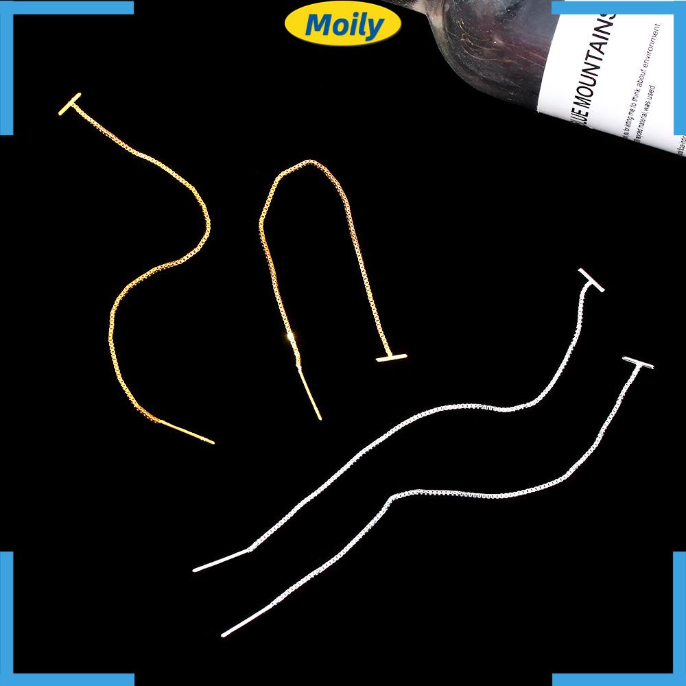 Khuyên tai kiểu chuỗi dáng dài thời trang phong cách Gothic đẹp mắt