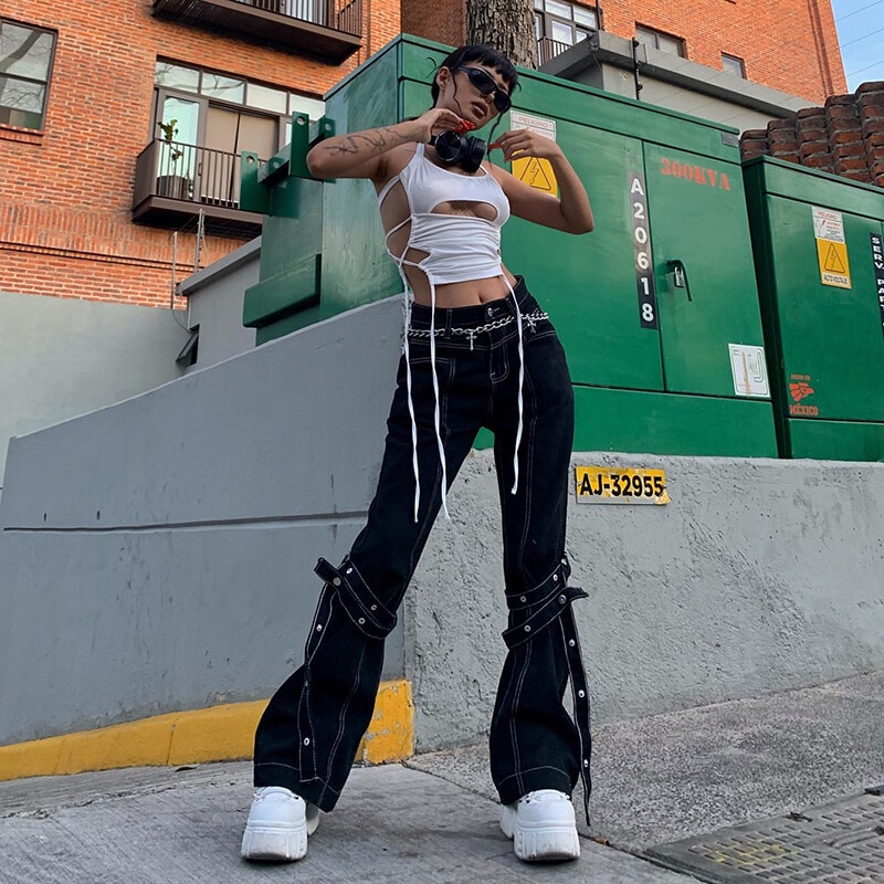 Klalien Áo Thun Nữ Trễ Vai Ôm Dáng Màu Trơn Phong Cách Đường Phố Thời Trang Mùa Hè Quyến Rũ