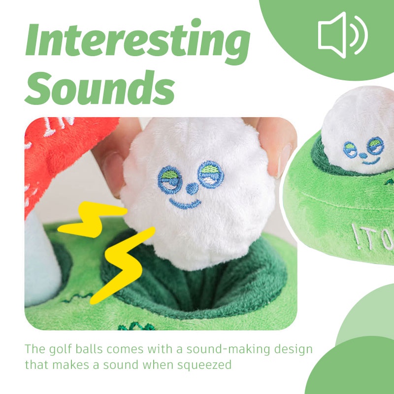 HamshMoc Đồ Chơi Nhồi Bông Mềm Mại Huấn Luyện Cún Cưng IQ Giảm Căng Thẳng