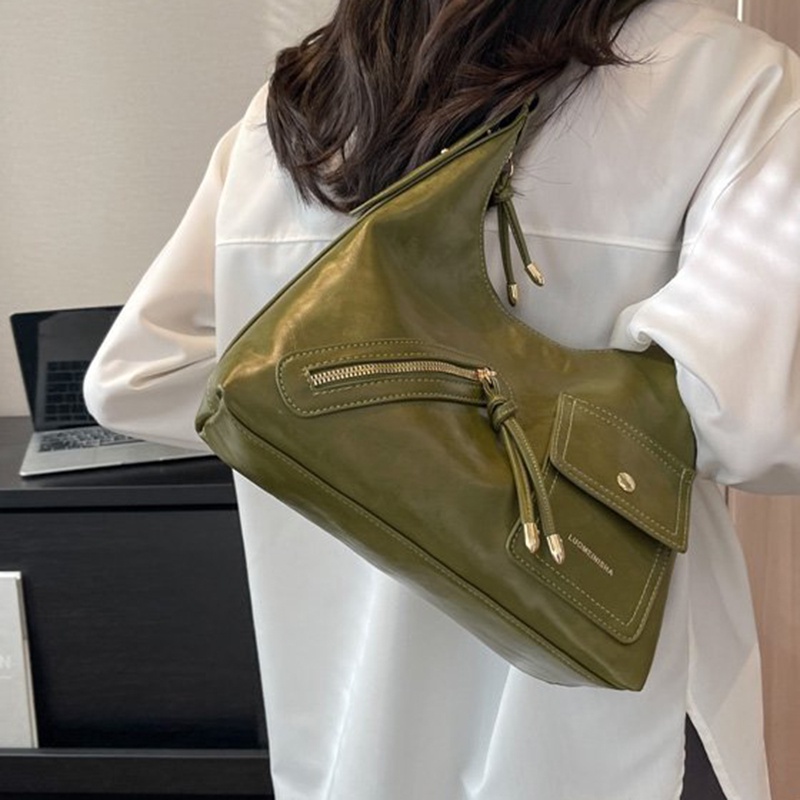 Ielgy Túi Xách messenger Sức Chứa Lớn Kết Cấu niche Chất Lượng Cao Cho Nữ