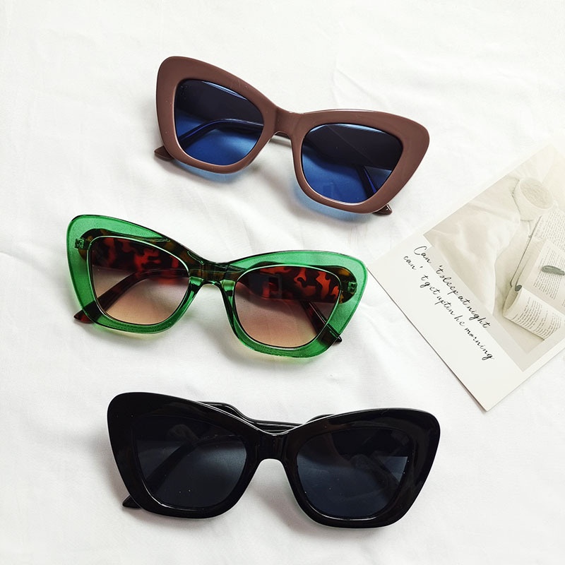 Kính Mát Gọng Vuông Thời Trang Mới Cho Nam Nữ Màu Sắc