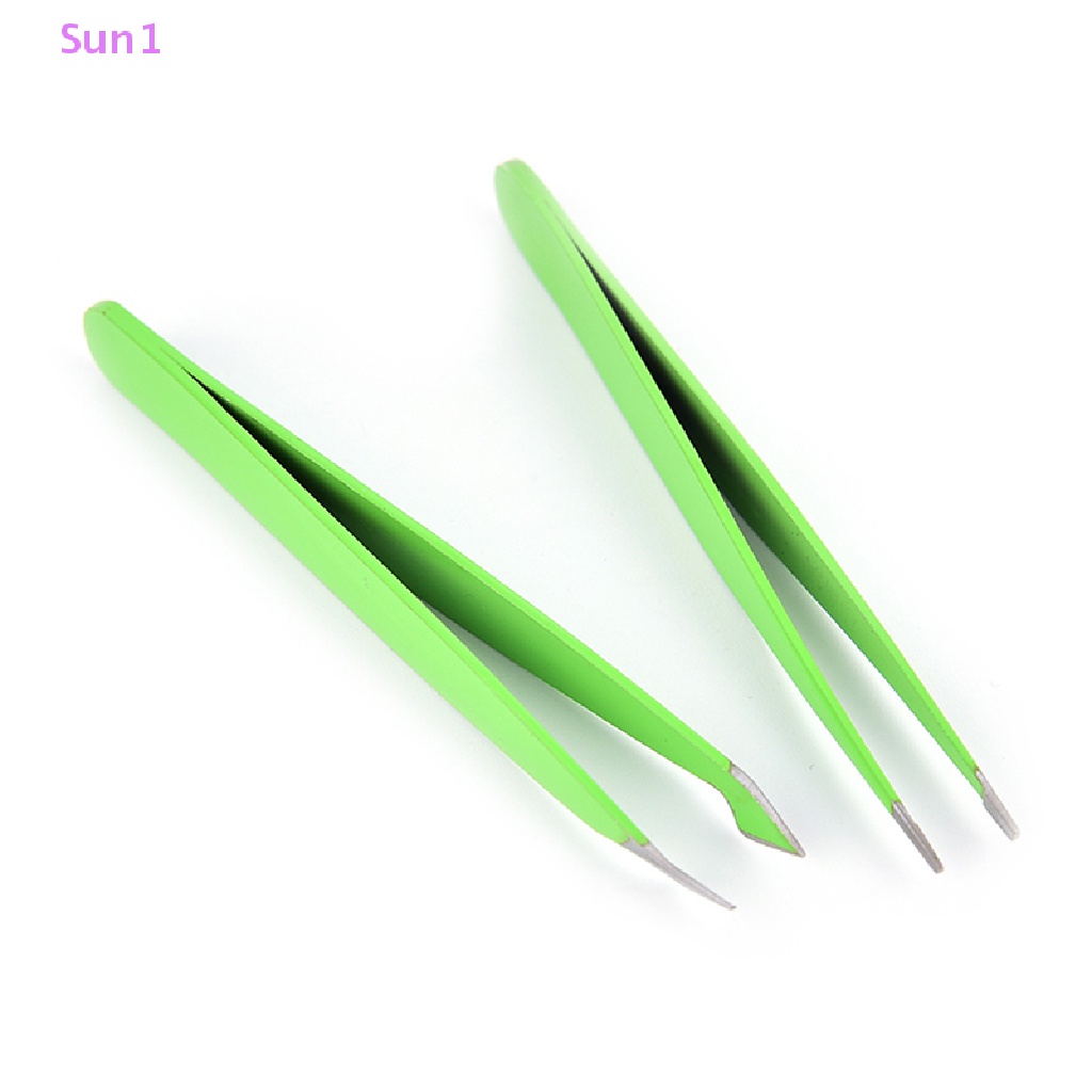 Set 2 Nhíp Nhổ Lông Mày Tiện Dụng Chất Lượng Cao