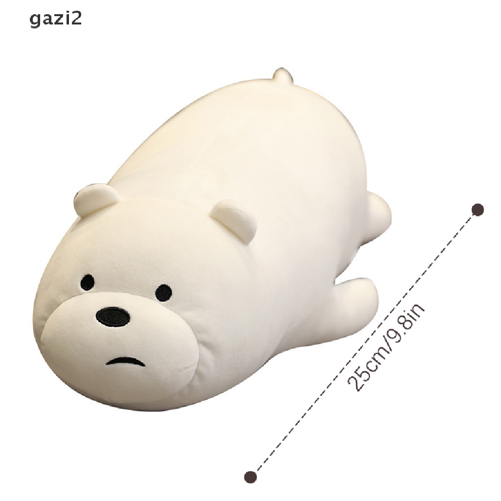 Gấu Nâu Nhồi Bông Mềm Mại Thoải Mái 25cm We Bare Bears Trang Trí Nhà Cửa