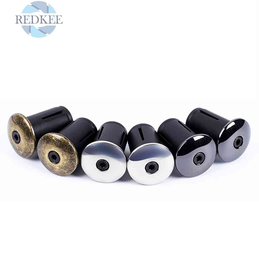 Set 2 Nút Gắn Tay Lái Xe Đạp MTB Chất Liệu Hợp Kim Nhôm