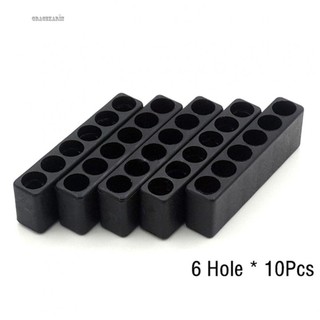 【GRCEKRIN】Bits Holders Racks Tools Convenient Gadgets Hex Shank Organizer Plastic