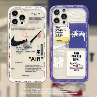 Ốp Điện Thoại Silicon TPU Mềm Hình Nhãn Hiệu Cho IPhone 11 12 13 14ProPromax Xr X Xs Max 7 8 Plus Se 2022