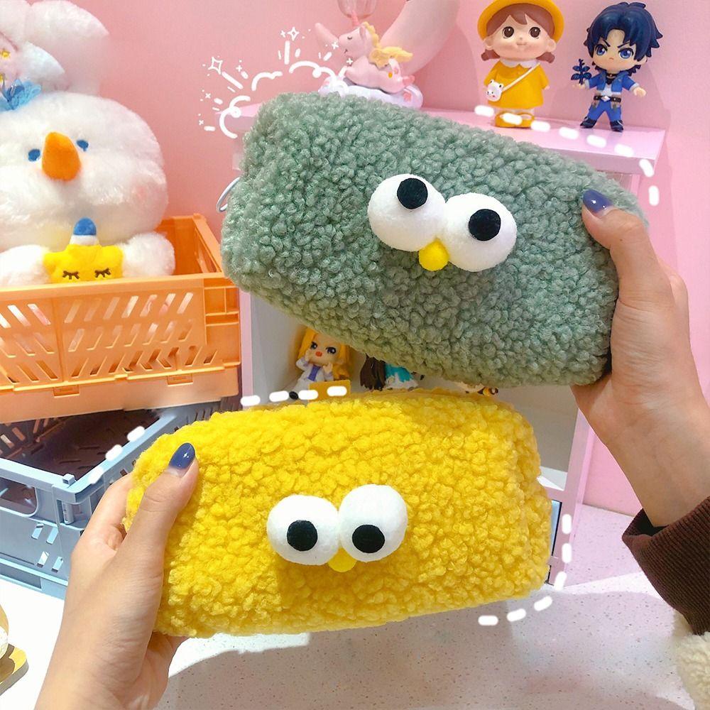 Túi Đựng Bút Nhiều Màu Sắc Sức Chứa Lớn Phong Cách Hàn Quốc Dễ Thương