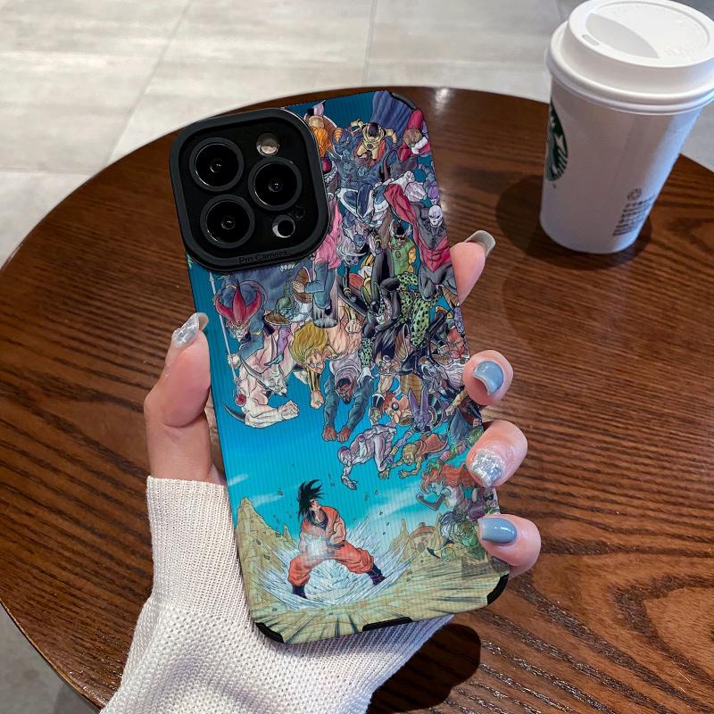 Ốp Điện Thoại Chống Rơi Hình Wukong Hoạt Hình Cho Iphone 14 / 13 / 12 Pro Promax Iphone 11 X XS XR XSmax 7 / 8Plus