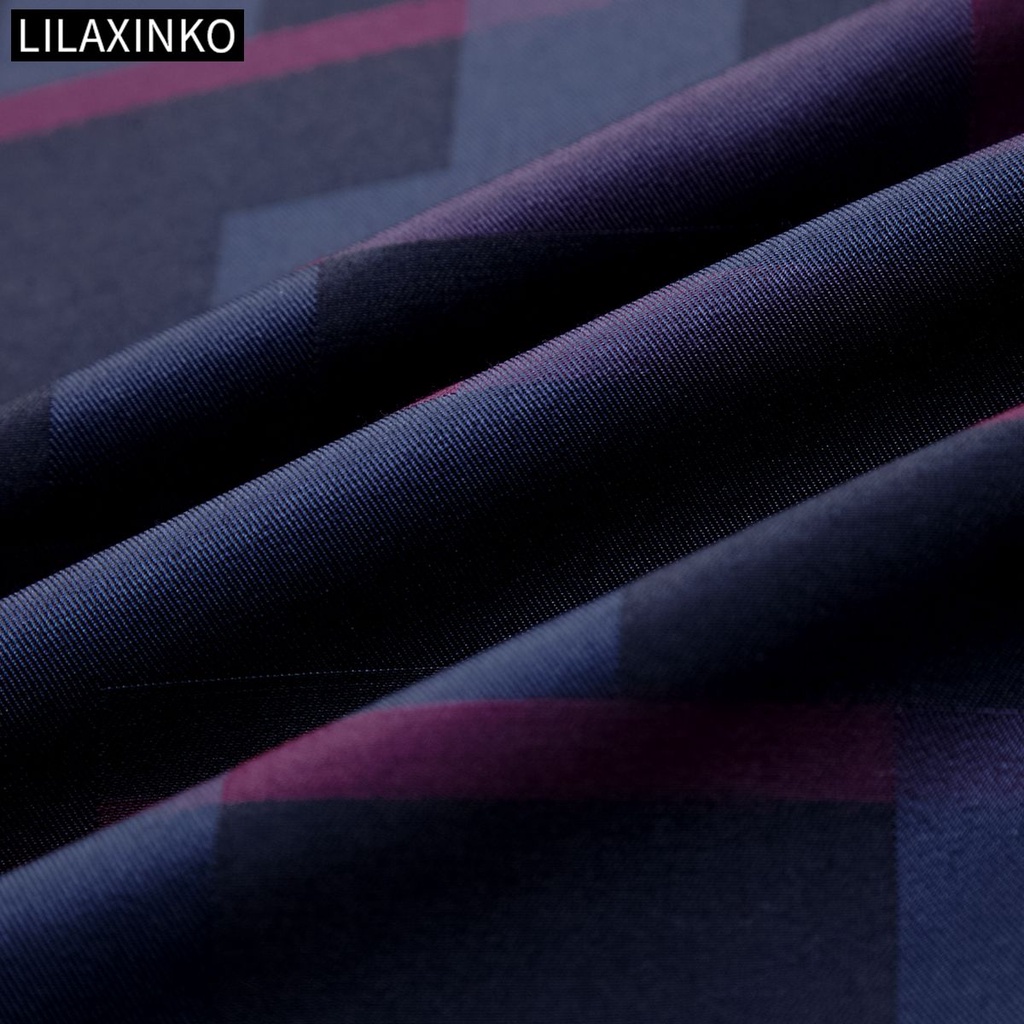 Áo Sơ Mi Tay Dài Họa Tiết Kẻ Sọc 2 Màu Thời Trang Chất Lượng Cao Cho Nam