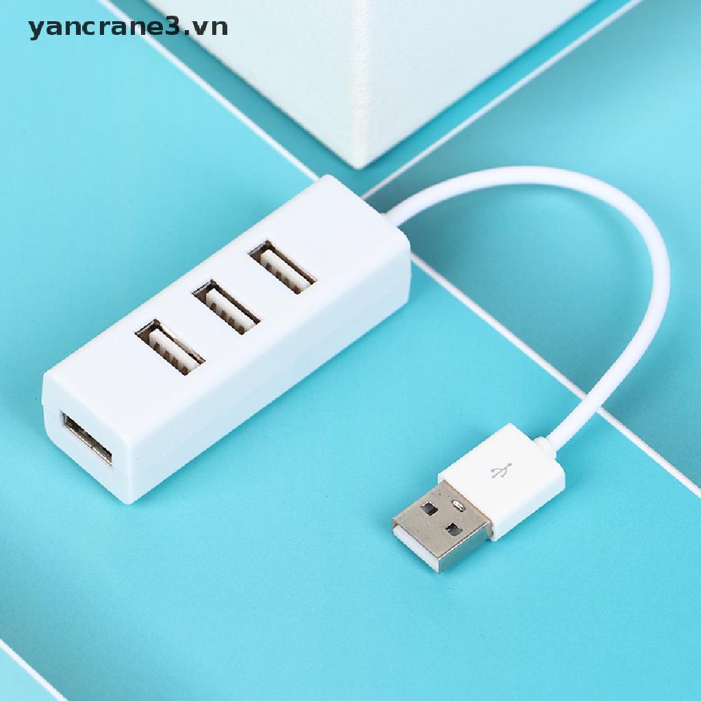 {YAN3} 1Pc USB Hub USB Splitter High Speed 4 Port All In One For Computer Accessories {yancrane3.vn}