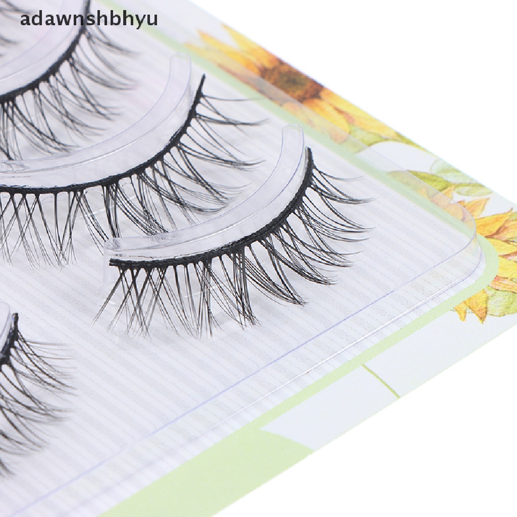 Bộ 5 Cặp Lông Mi Giả Dài Và Dày Tự Nhiên adawnshbhyu