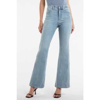 Quần EXPR3SS wash nhẹ lưng cao ống loe