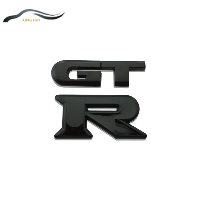 Miếng Dán Chữ GTR GT R Bằng Kim Loại Trang Trí Xe Hơi Nissan X-trail