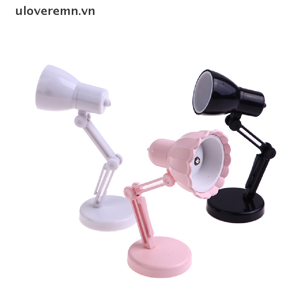 1 Mô Hình Đèn Bàn Có Công Tắc Bật / Tắt Tỉ Lệ 1 / 6 1 / 12 Trang Trí Nhà Búp Bê