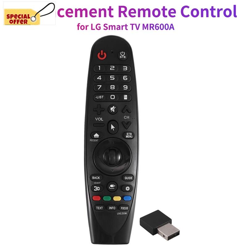Smart TV Remote Control with USB Flying Mouse Function Remote for LG Smart TV MR600A