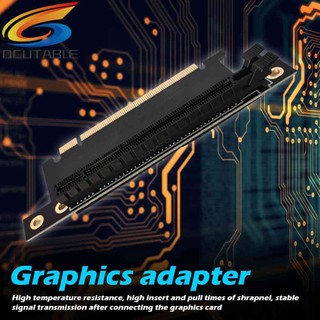 PCIe X16 Riser 90 Degree Right Angle PCI Express X16 Graphics Card Adapter