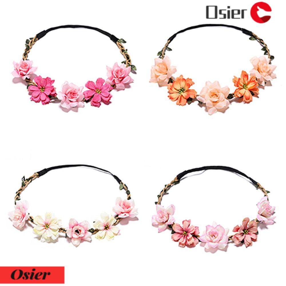 Vòng Hoa Đội Đầu 1 Màu Sắc Thời Trang Dành Cho Cô Dâu