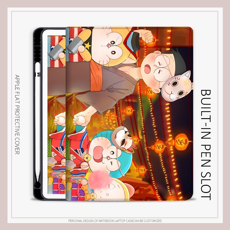 Doraemon Ốp Lưng In Họa Tiết Dành Cho Điện Thoại ipad pro11 20 21 22 gen5 6 mini 4 5 6 ipad gen10 ipad air 4 5 gen 7 8 9 10.2