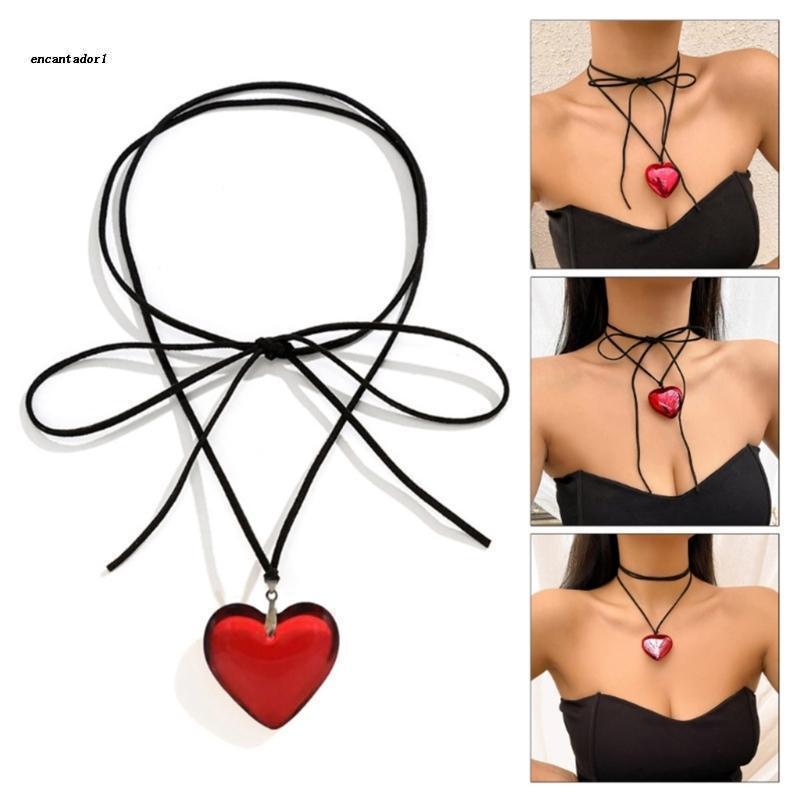 ✿ Vòng cổ Mặt Hình Trái Tim Đơn Giản Thời Trang Cho Nữ