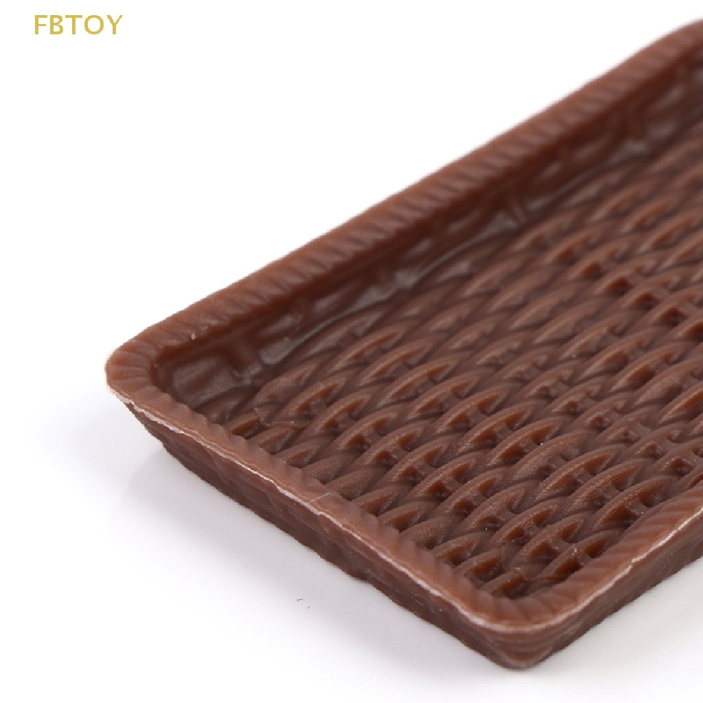 Set 2 Khay Đựng Bánh / Món Tráng Miệng / Món Tráng Miệng Mini Tỉ Lệ 1 / 12 Trang Trí Nhà Búp Bê