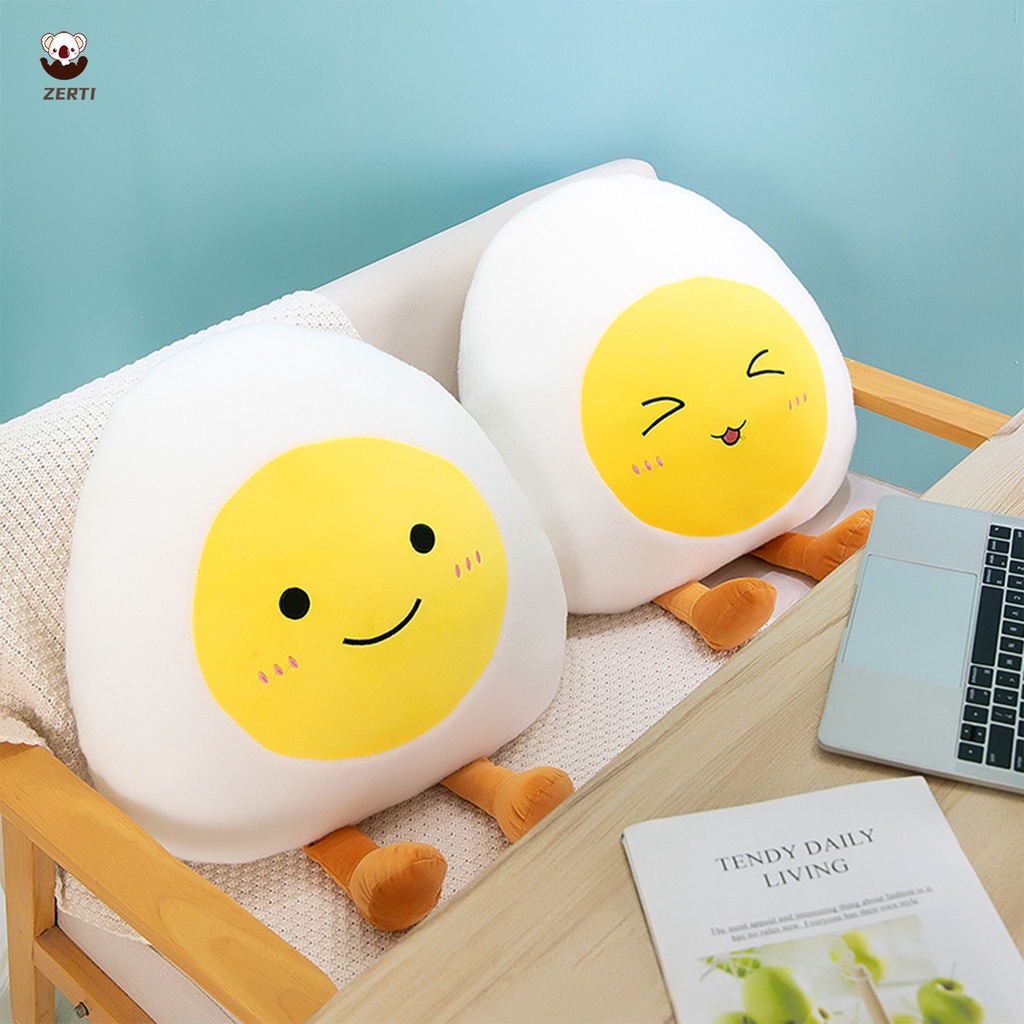 Gối Ôm Nhồi Bông Hình Quả Trứng Siêu Mềm Cho Bé