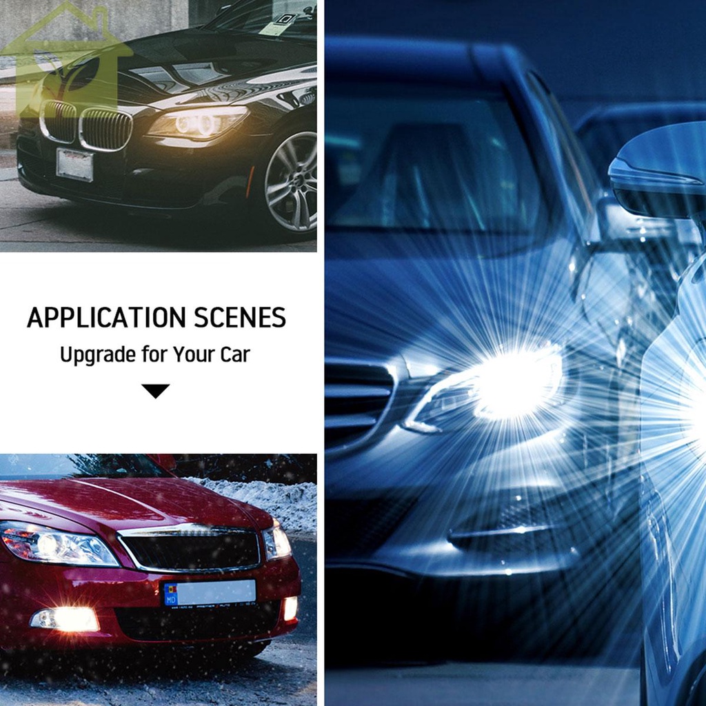 Bóng Đèn Pha xenon h7 100w 12v 8500k Ánh Sáng Trắng Siêu Sáng Chuyên Dụng Cho Xe Hơi Abc7607