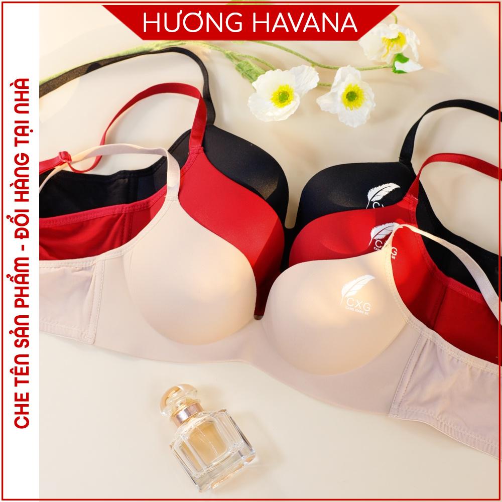 Áo ngực nữ không gọng đệm dày mút kép đẩy ngực cao cấp - Áo lót nữ CXG chính phẩm Havana FLA63