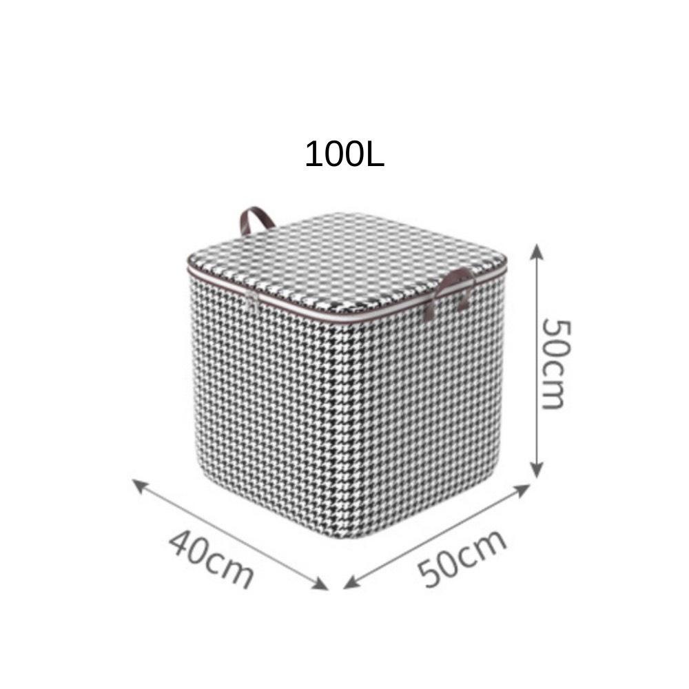 Túi Đựng Chăn Màn Quần Áo Cỡ Lớn 100L, Túi Đựng Đồ Đa Năng Có Thể Gấp Gọn Tiện Lợi