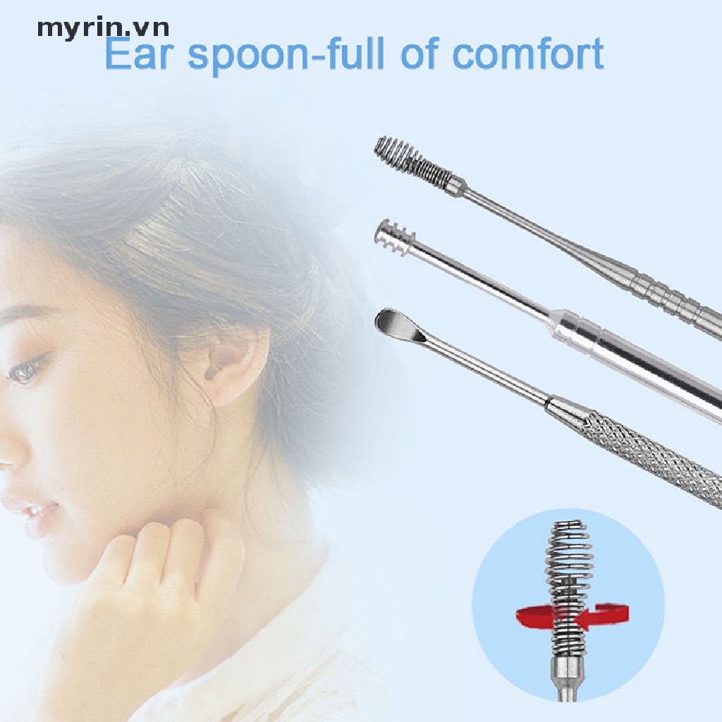Bộ Dụng Cụ Lấy Ráy Tai Chuyên Dụng Tiện Lợi