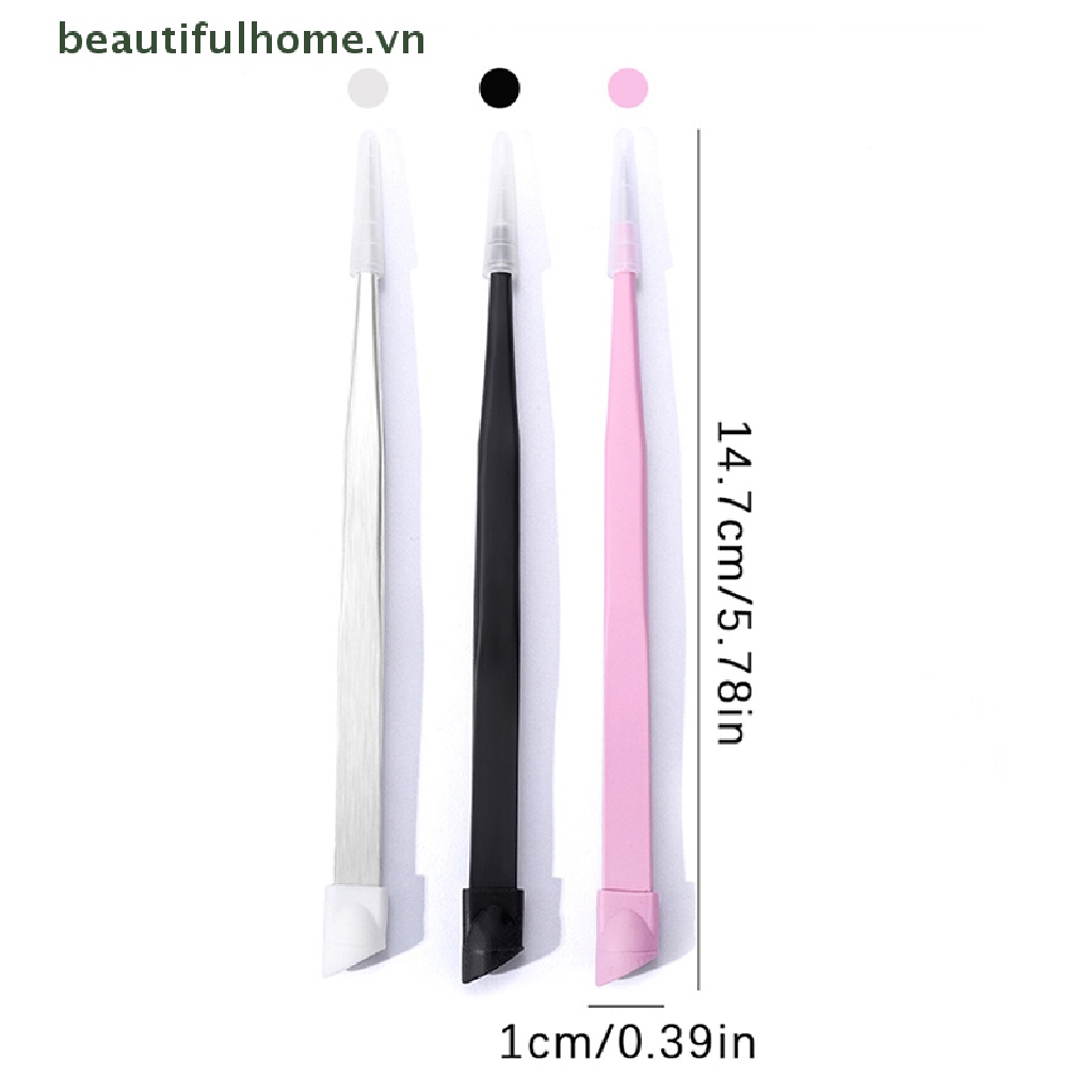 Nhíp Đầu Silicone Đính Đá 3D Trang Trí Móng Tay Nghệ Thuật