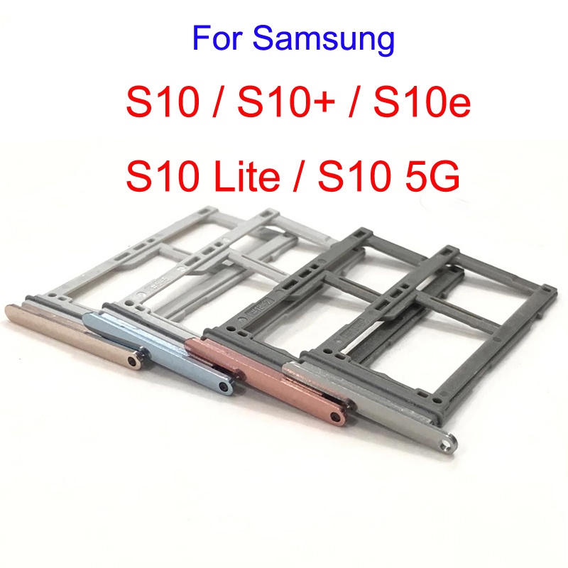 Khay Đựng Sim Điện Thoại Cho Samsung Galaxy S10 Plus Lite 5G S10e