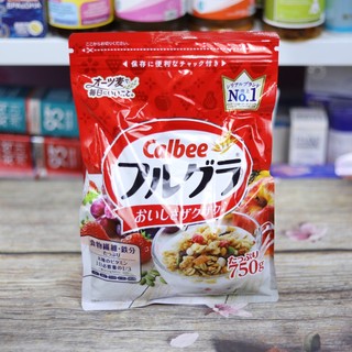 Ngũ cốc Calbee hoa quả sấy khô nội địa Nhật Bản 750g