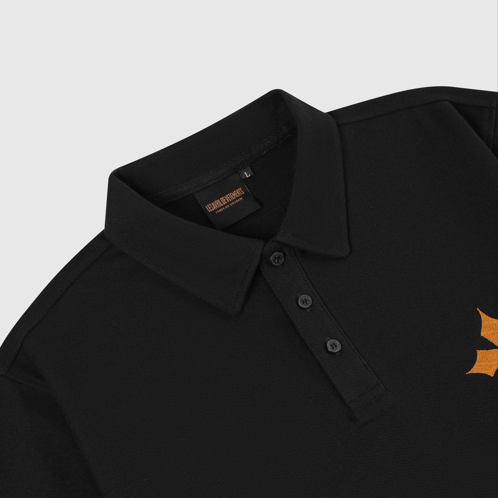 Áo Polo Lesavril de Vetements LUMI Black