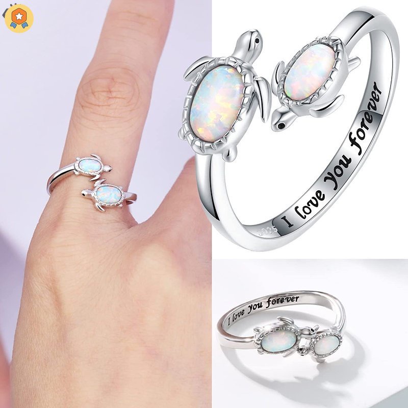 Nhẫn Hở Khắc Chữ I Love You Forever 20312