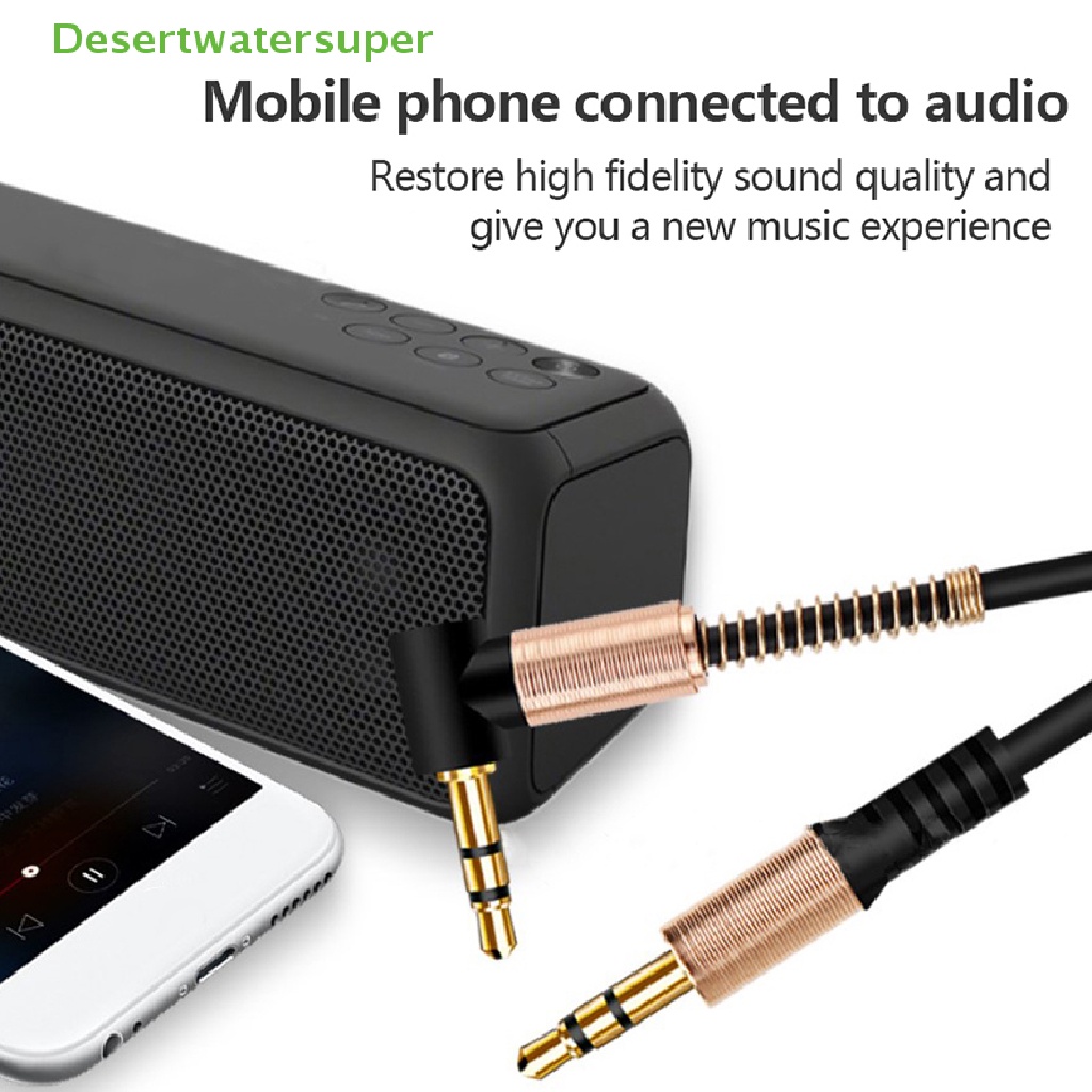 Dây Cáp Âm Thanh AUX Giắc Cắm 3.5mm Mạ Vàng