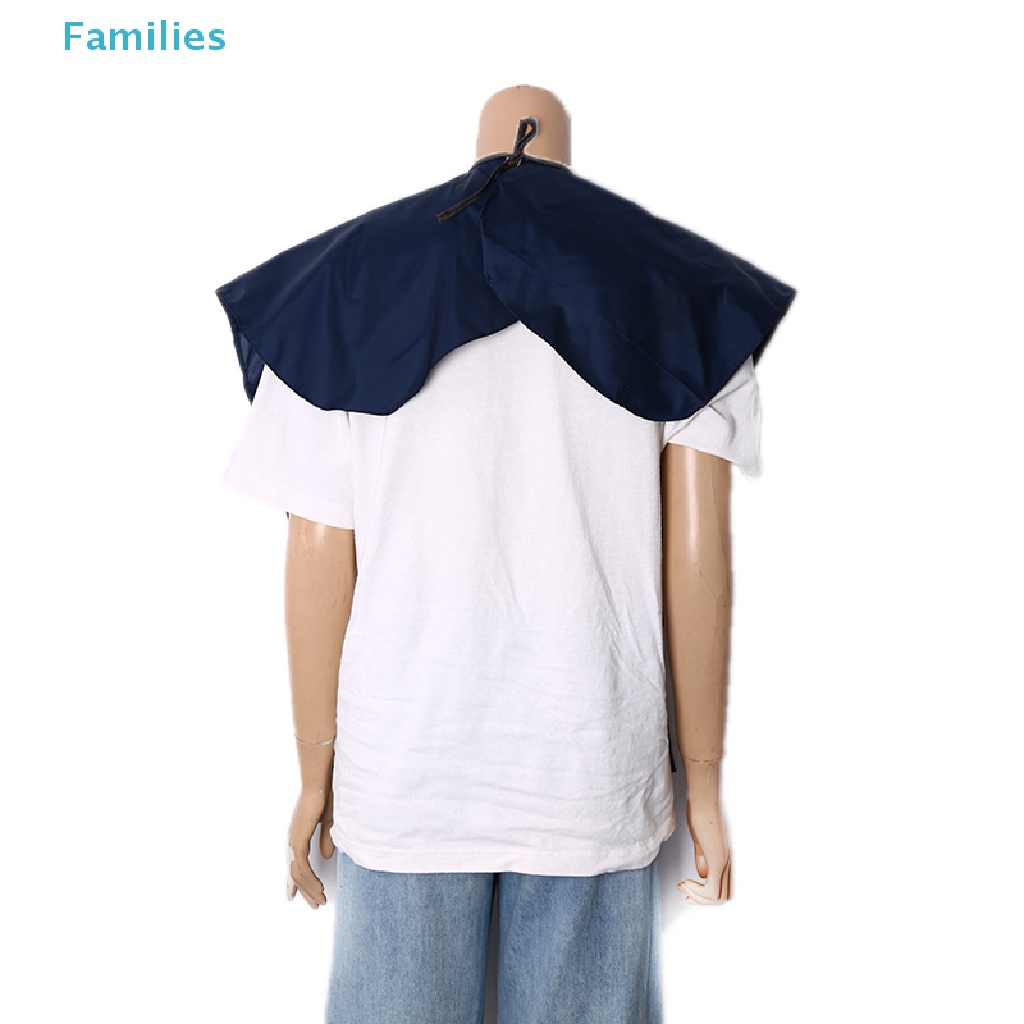 Áo Khoác Cắt Tóc Bằng Vải Nylon Chống Thấm Nước Mới Dành Cho Gia Đình