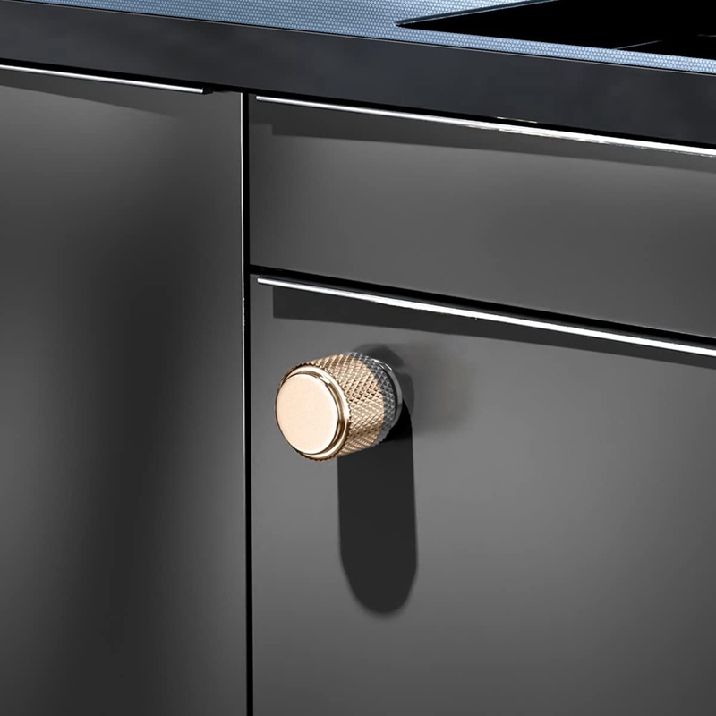 Set 16 Tay Nắm Cửa Tủ Họa Tiết Kim Cương Kèm Ốc Vít