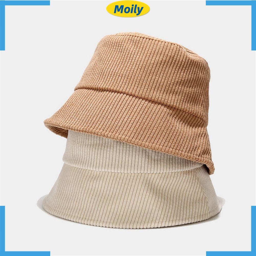 Mũ Bucket Nhung Nhiều Màu Sắc Thời Trang Mùa Đông Unisex