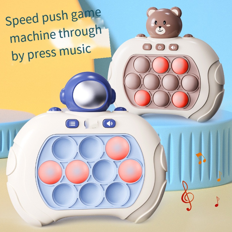 Đồ chơi Pop it thế hệ mới giải trí bấm nút theo đèn nhạc với nhiều level giảm stress cho mọi lứa tuổi