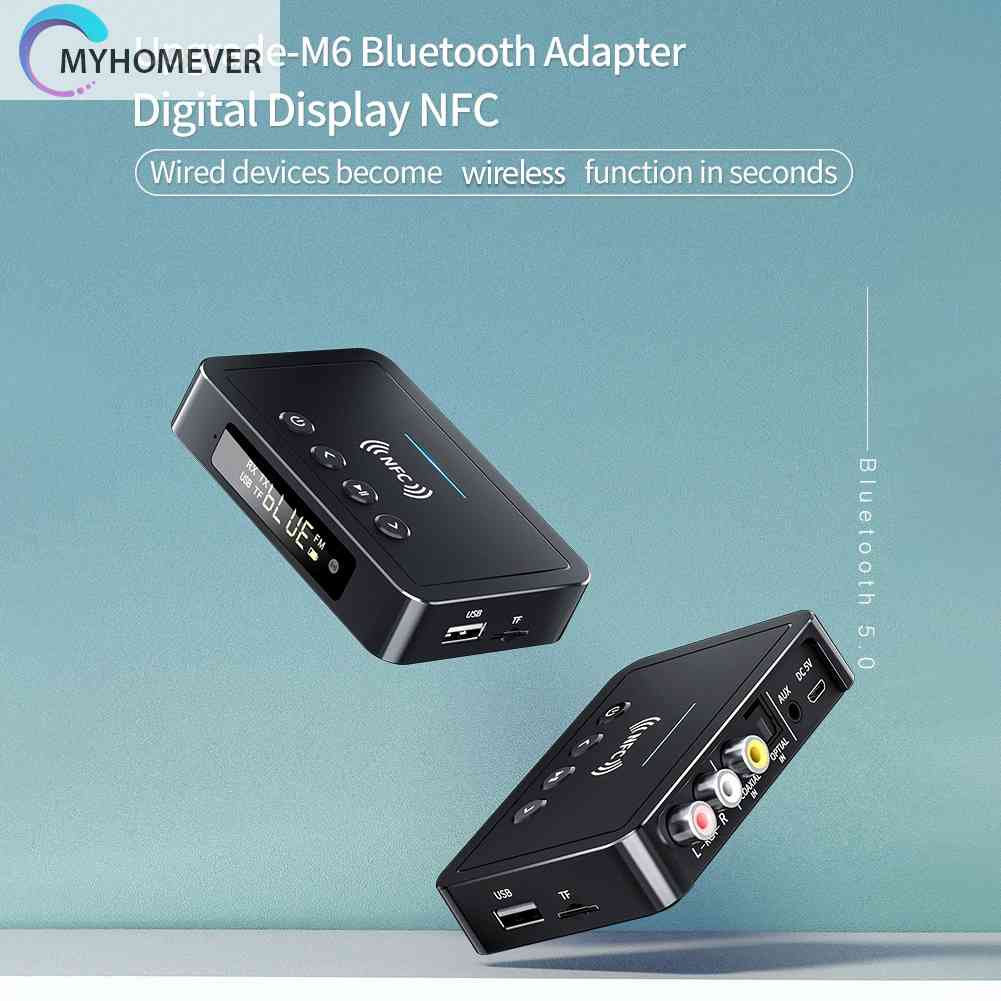 Thiết Bị NhậN TruyềN Âm Thanh Bluetooth 5.0 NFC 3 Trong 1 Chuyên DụNg Cho Gia ĐìNh