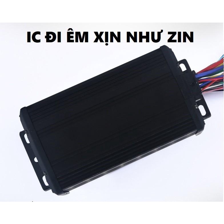 IC Điều tốc xe điện đa năng 3 in1 800w màu đen sóng sin đi êm như xe điện 48V 60V 64V 800w Loại Xịn 15 SÒ