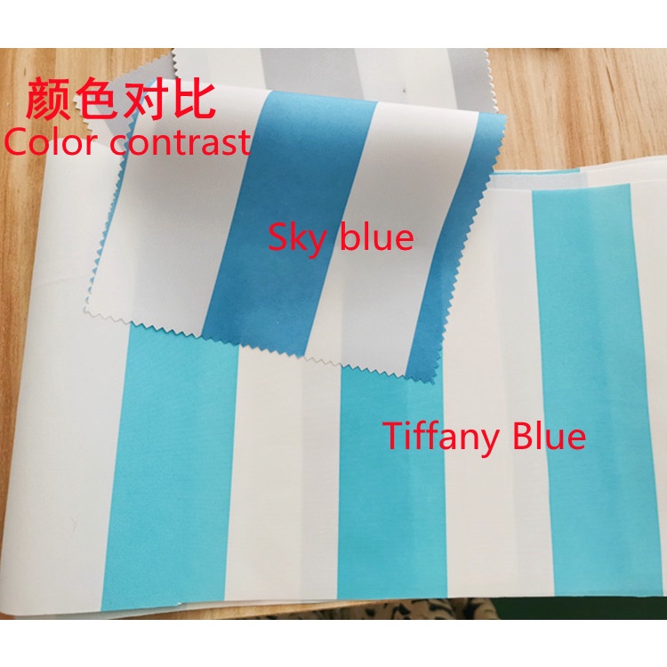 Tấm Bạt Che Nắng Bằng Vải Oxford Chống Nước In Họa Tiết Sọc 420D Kích Thước 50X150cm