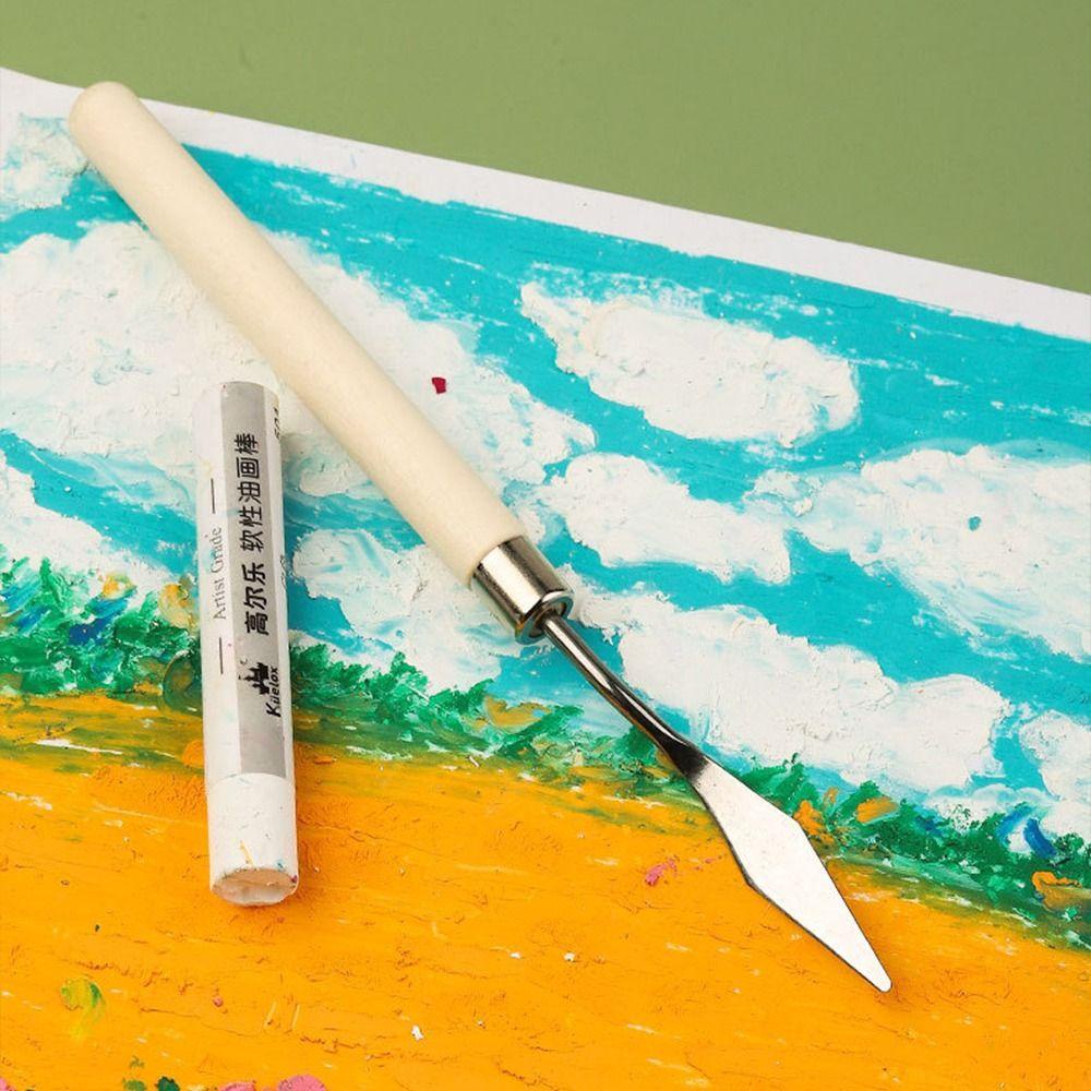 PATRICIA Set 7 Que Cạo Sơn Dầu Chuyên Nghiệp