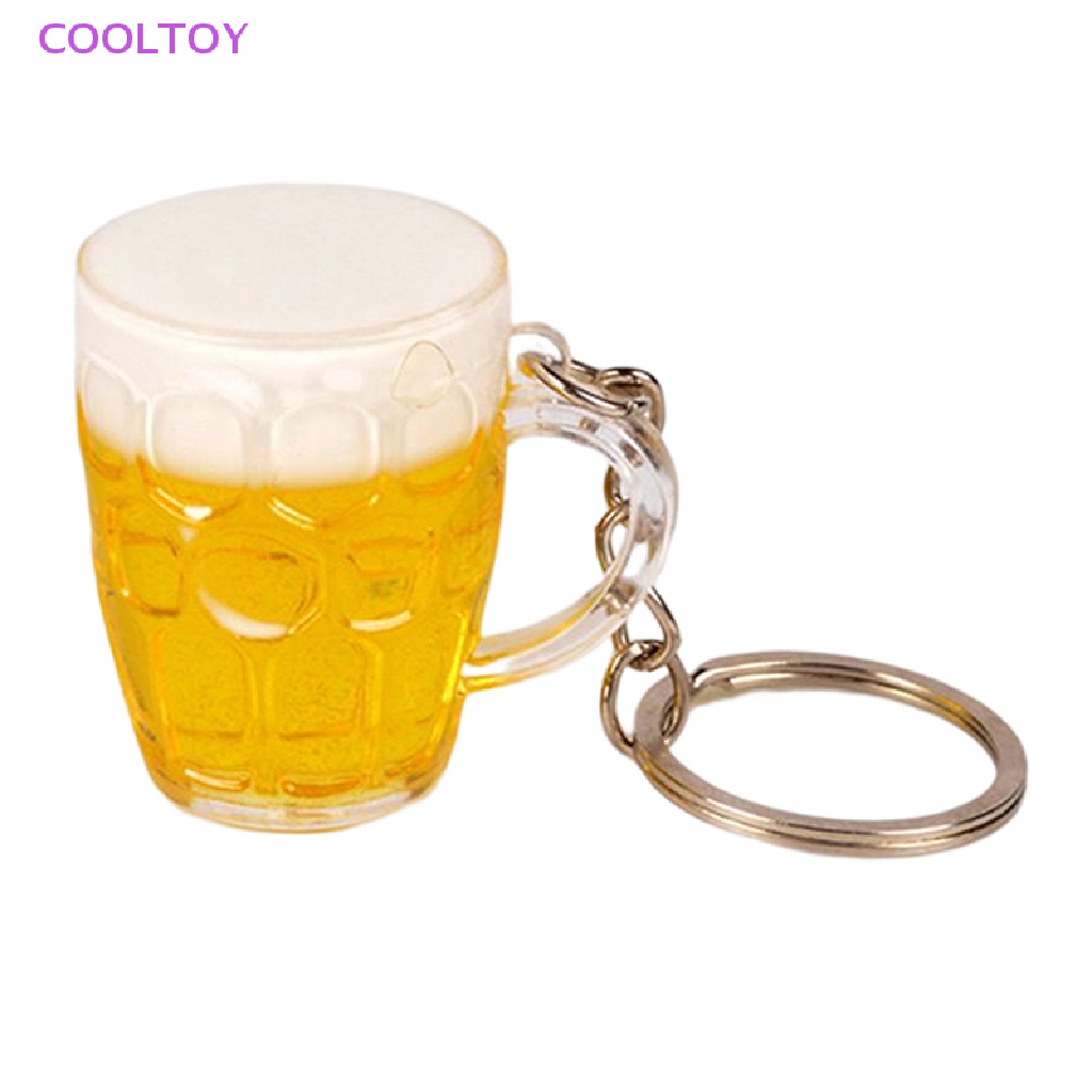 Móc Khóa Hình Ly Bia Độc Đáo Cho Cặp Đôi