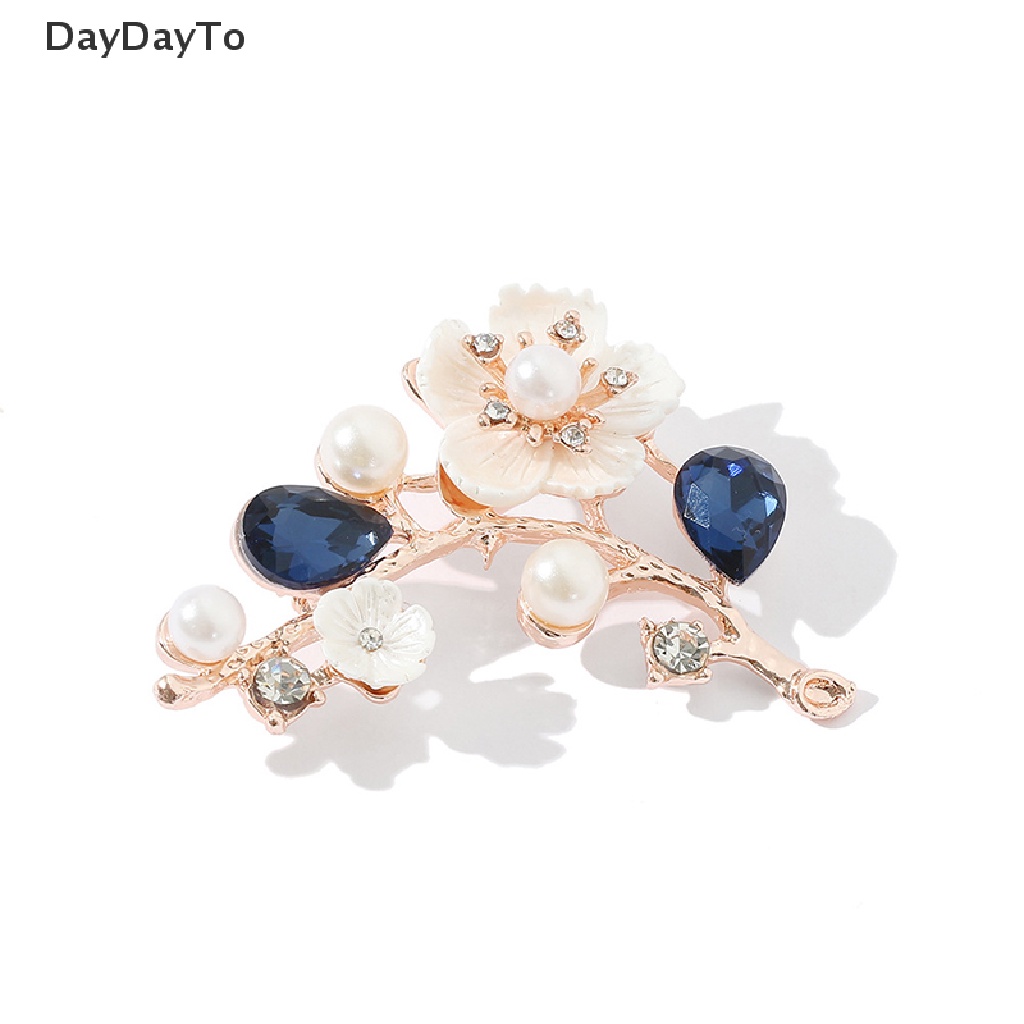 Ghim Cài Áo Hình Hoa Mận / Vỏ Sò Thời Trang Cho Nữ