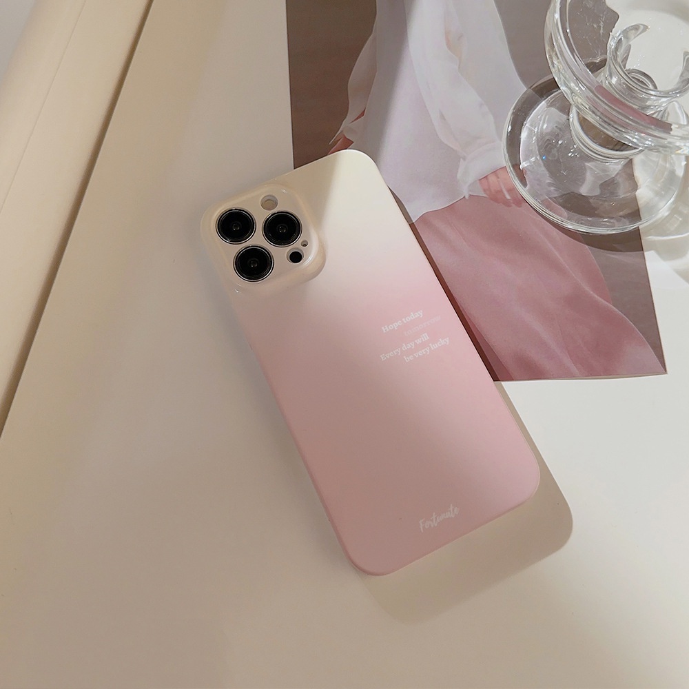 Ốp Điện Thoại Cứng Màu Gradient AT0087 Cho Iphone SE2020 7 / 8 Plus 14 X XR XM 11 12 13 PRO MAX