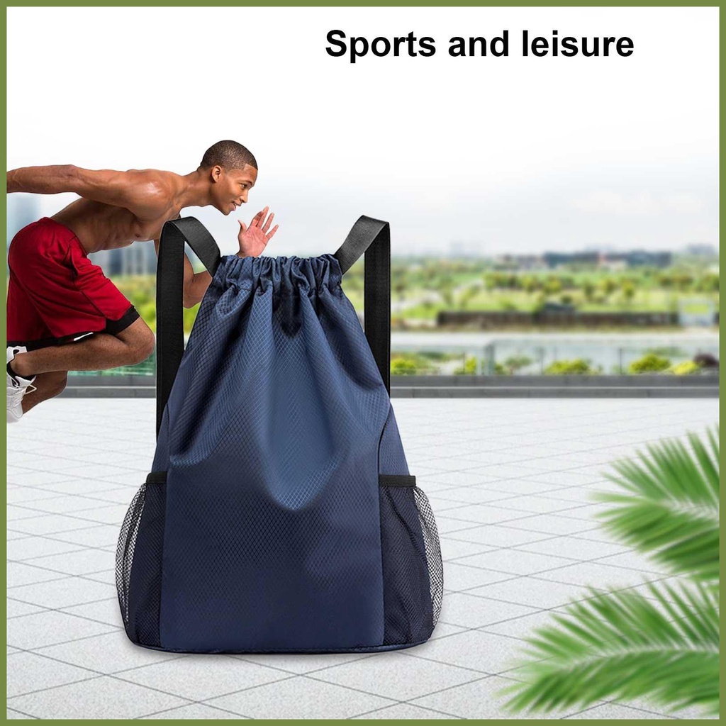 Túi Dây Rút Thể Thao Sức Chứa Lớn Chống Thấm Nước Có Lưới kouvn kouvn