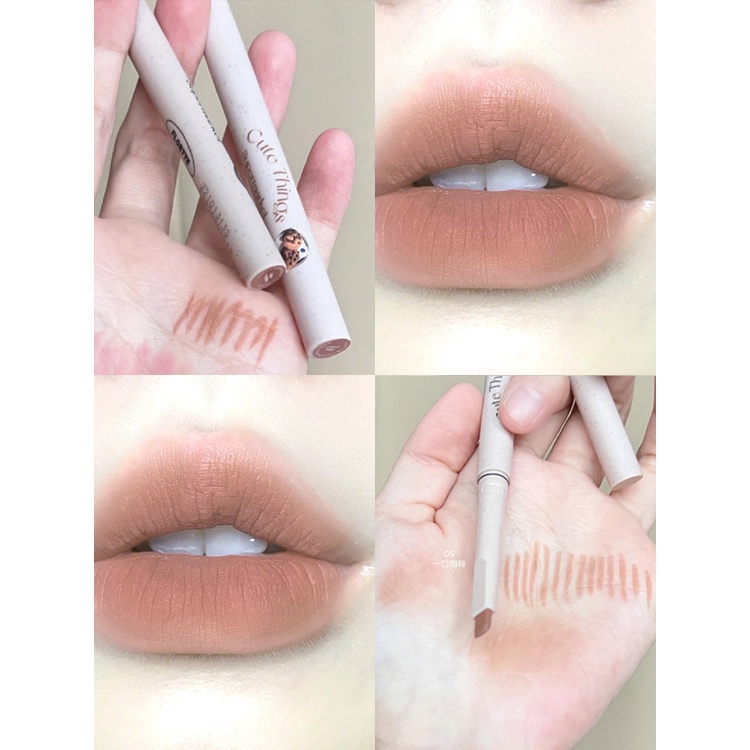 Chì Kẻ Viền Môi Nhung Lì Lâu Trôi Flortte